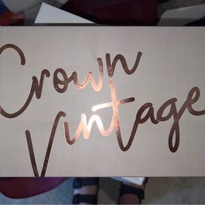 Crown Vintage leopard print calf hair booties